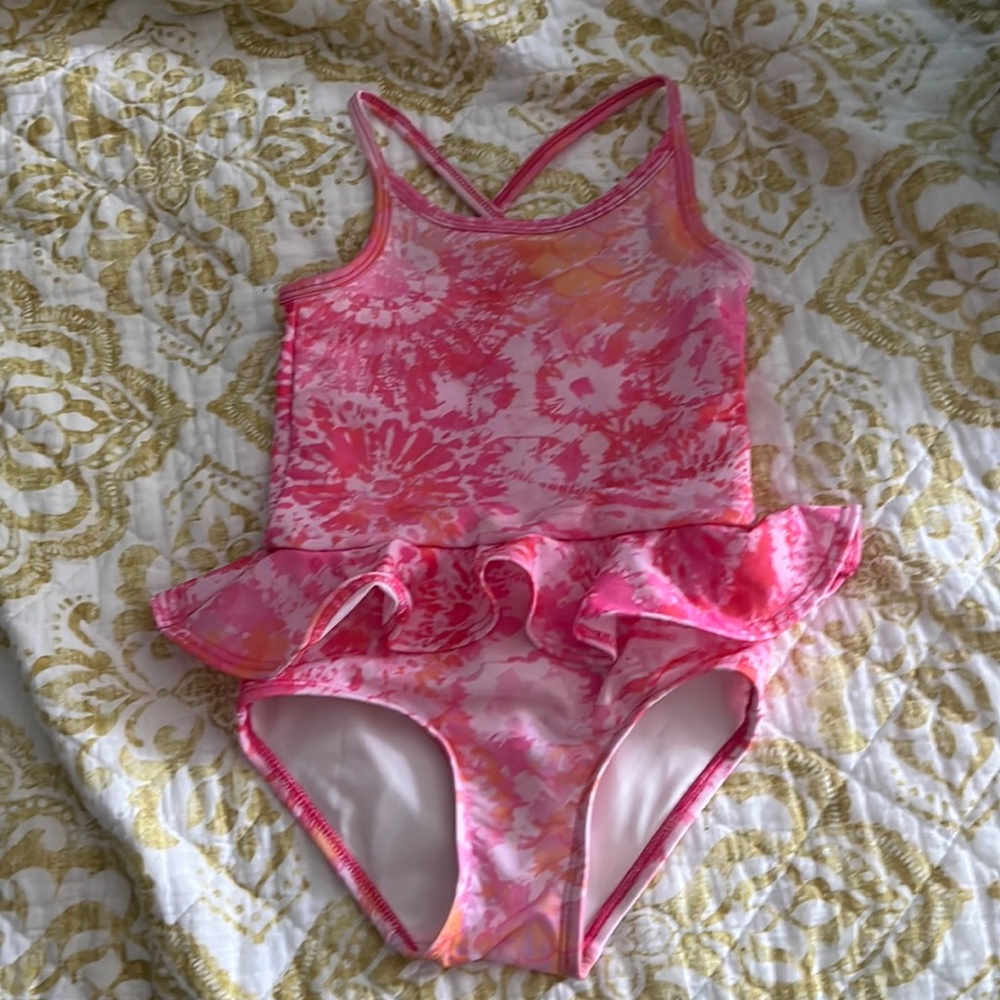 Reel Legends toddler girl swimsuit, 3T
